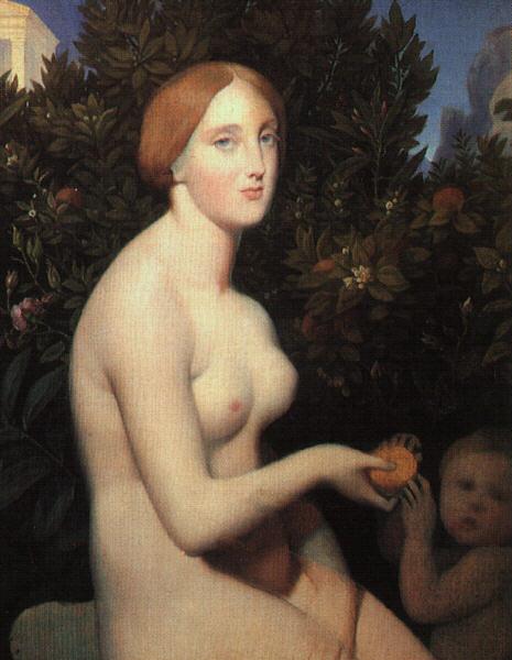 Jean-Auguste Dominique Ingres Venus at Paphos France oil painting art